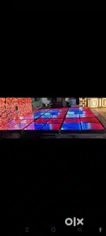 Dj 3D Dance Floor size 16 by 16 good condition money urgent.