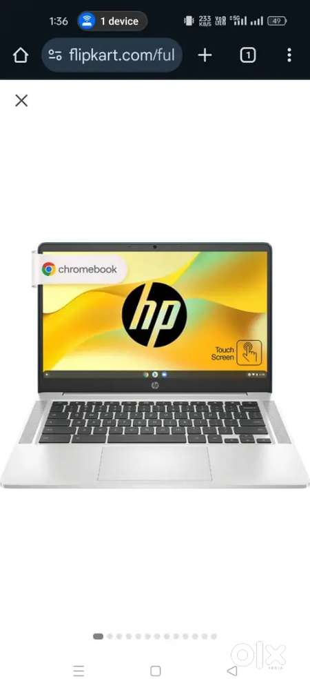 HP Chrome book Intel Celeron Dual Core