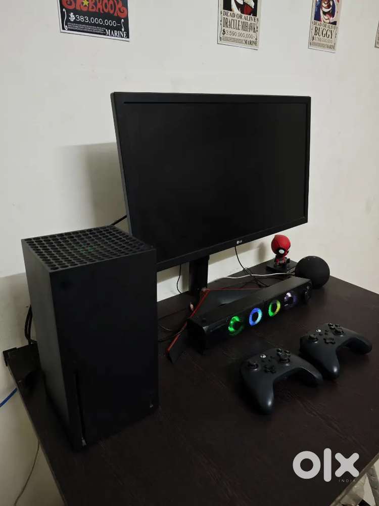 Xbox Series X + LG Ultragear 24 Inches Monitor