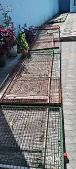 Front railing grill for houses shops etc 61 feet length
