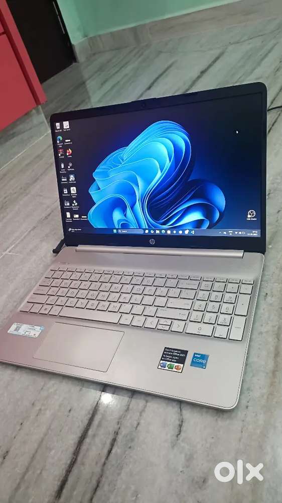 HP Laptop i3, 11th Generation, Less used