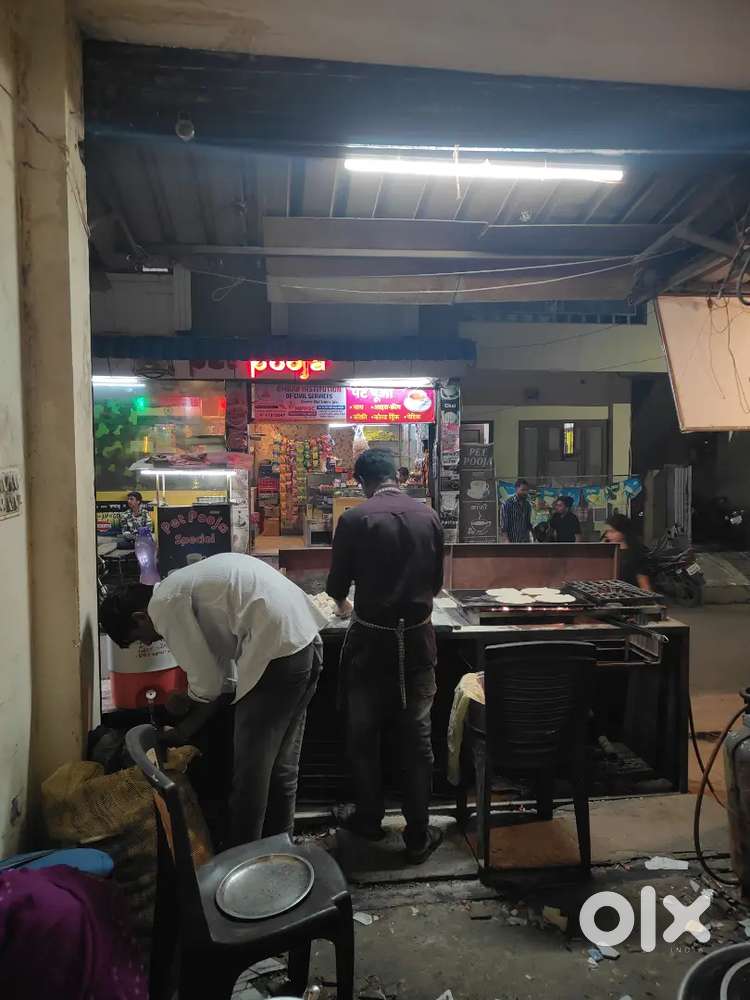 Table and chairs, extra tables deep freezer big gas platform of iron