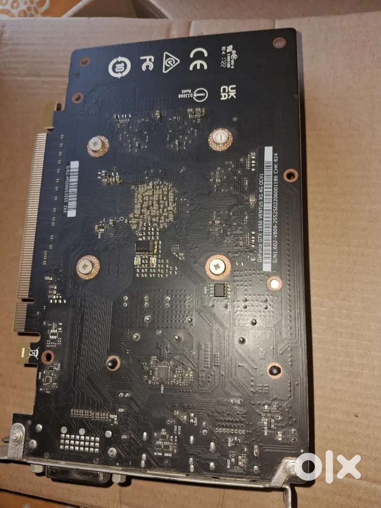 Gtx 1650 oc msi warenty with Bill box