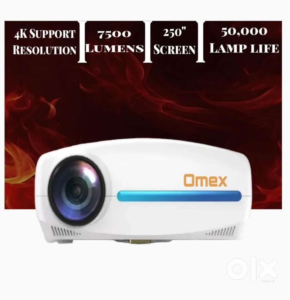 Live demo C2 Pro 6800 Lumens 4D Keystone LTPS Display 4K Projector