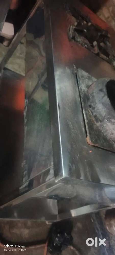 Steel chulha counter