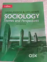 Haralambos and holborn sociology Themes and prespectives