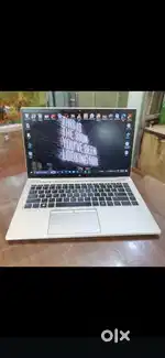 Hp laptop 745 Ryzen 5 gaming/editing silver/new logo 16/512