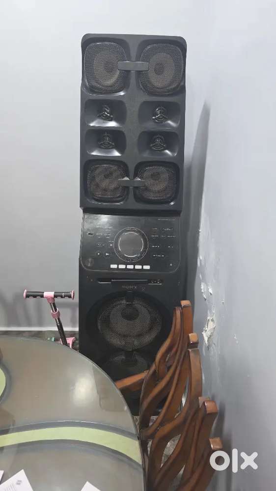 Sony tower speaker double base tube