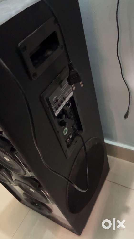 Jvd black 200 w Bluetooth tower speaker