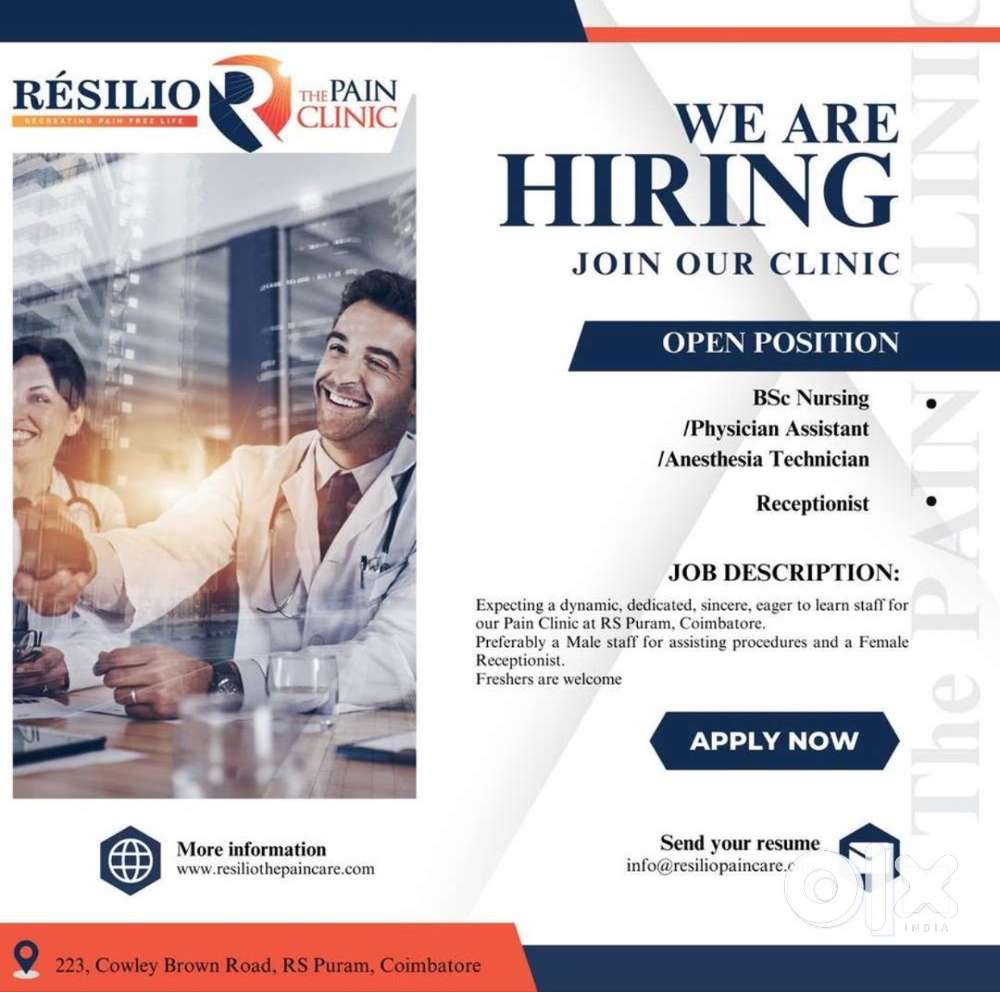 RECEPTIONIST & SOCIAL MEDIA