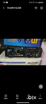 Amplifier  1 month old