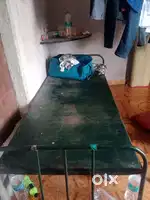 Iron bed frame