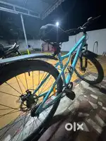 Front and back disc brake , bottle holder and new tyres