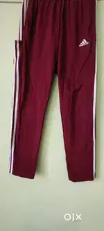 Adidas football jersey original -XS And adidas burgundy track pant - M
