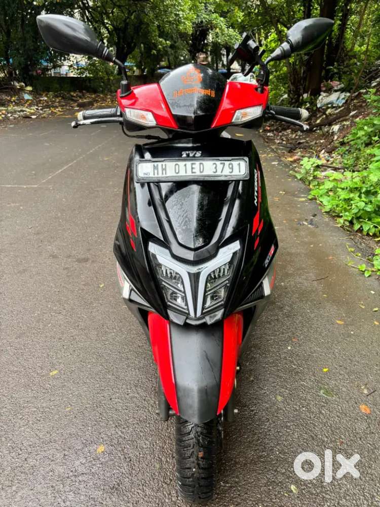 I m selling my TVS Ntorq Red & Black blutooth Race edition