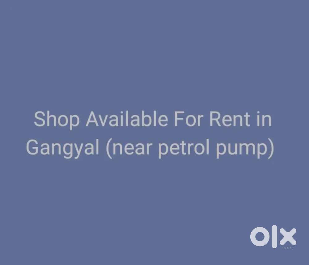 Shop for rent