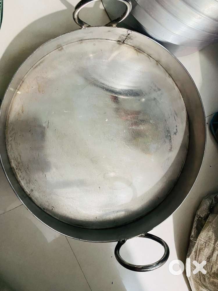 Jalebi making kadhai ( tai) made of ss steel in best quality