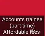 Accounts trainee (part time traning)