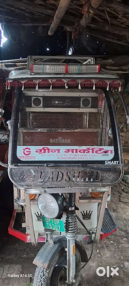 E Reksha 10 month old 5 battery 1650 w motar 1650 controller  New