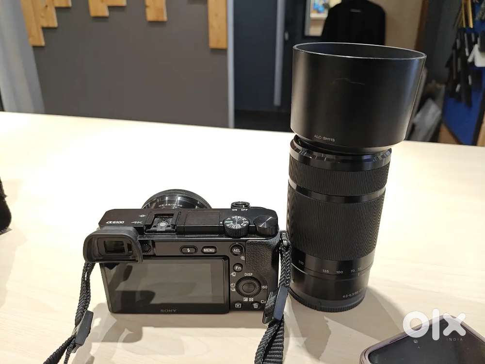Sony a6100 with 16-50mm & 55-210mm lens