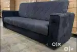 3 SEATER DIAMOND STRECHING MODEL SOFA AVAILABLE AT ZAM ZAM FURNITURE