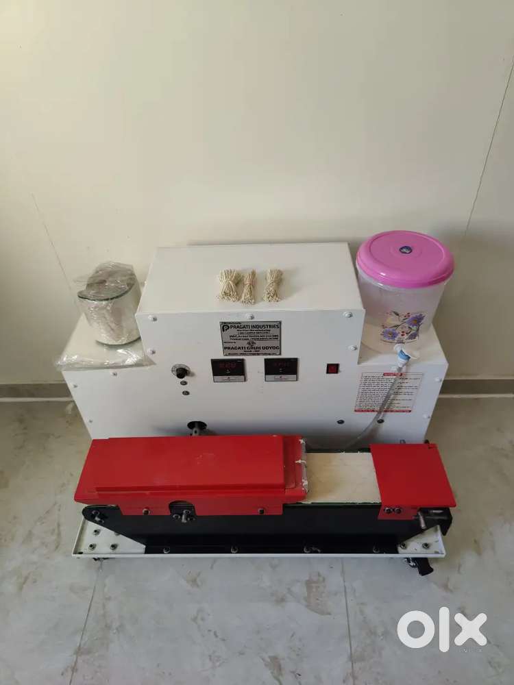 Long cotton wick making machine