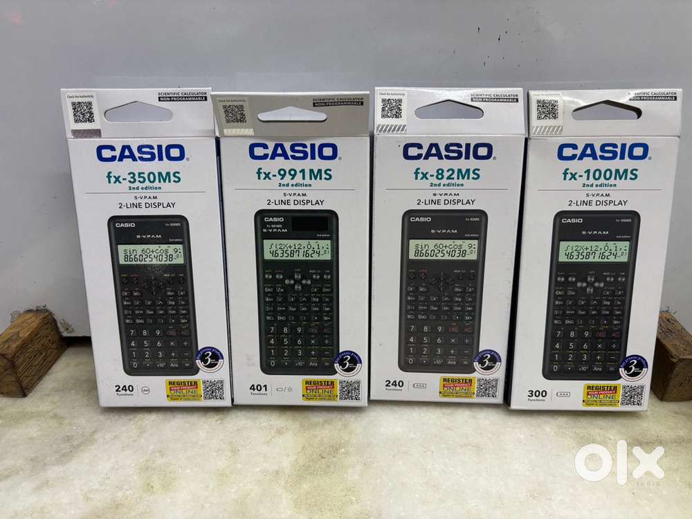 Casio calculators available