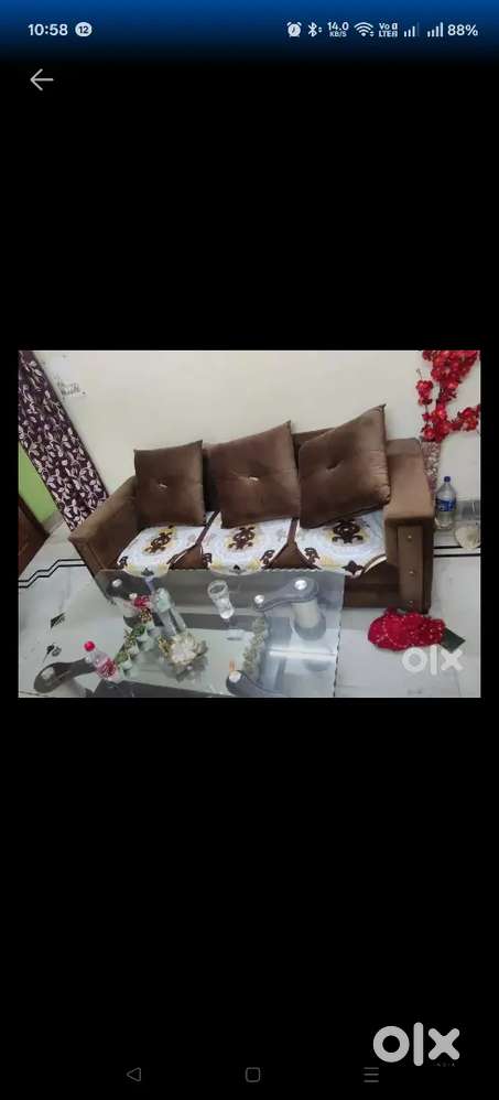 5 seater sofa  3 yrs old
