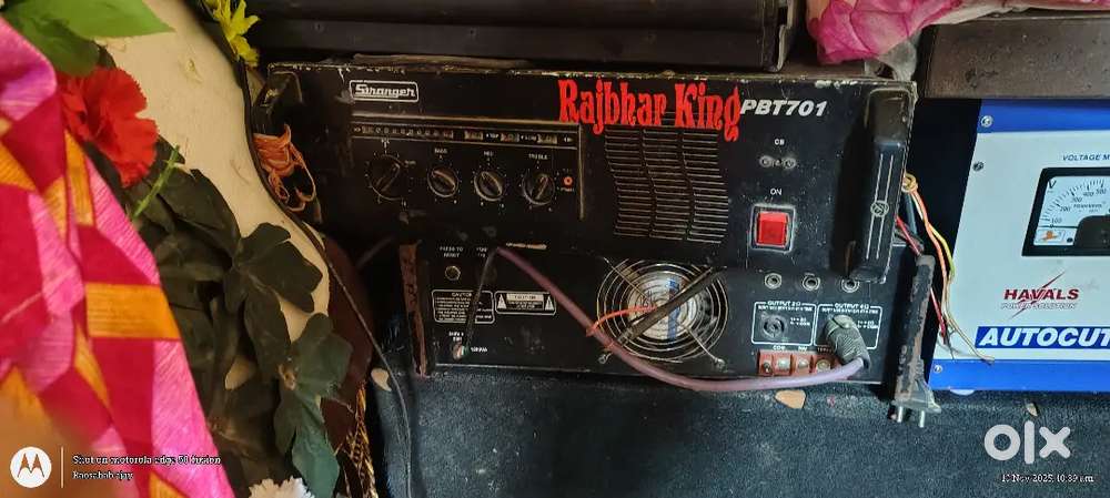 Dj machine and speaker