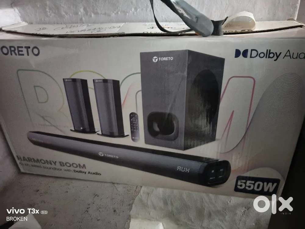Sound bar 550 watts