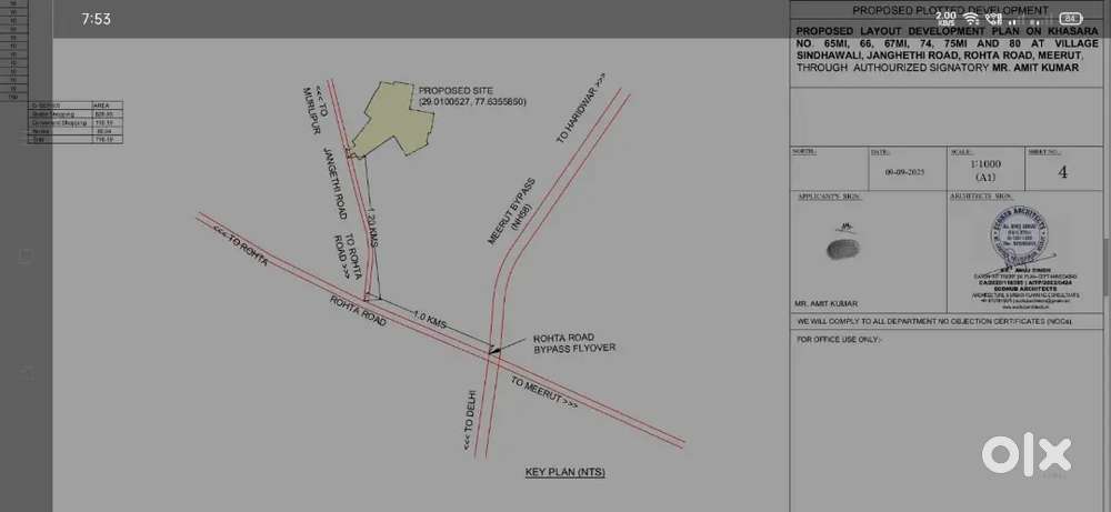 MDA approved plots on unapproved plots price