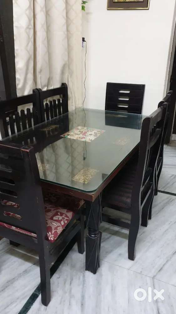 Sofa and dining table
