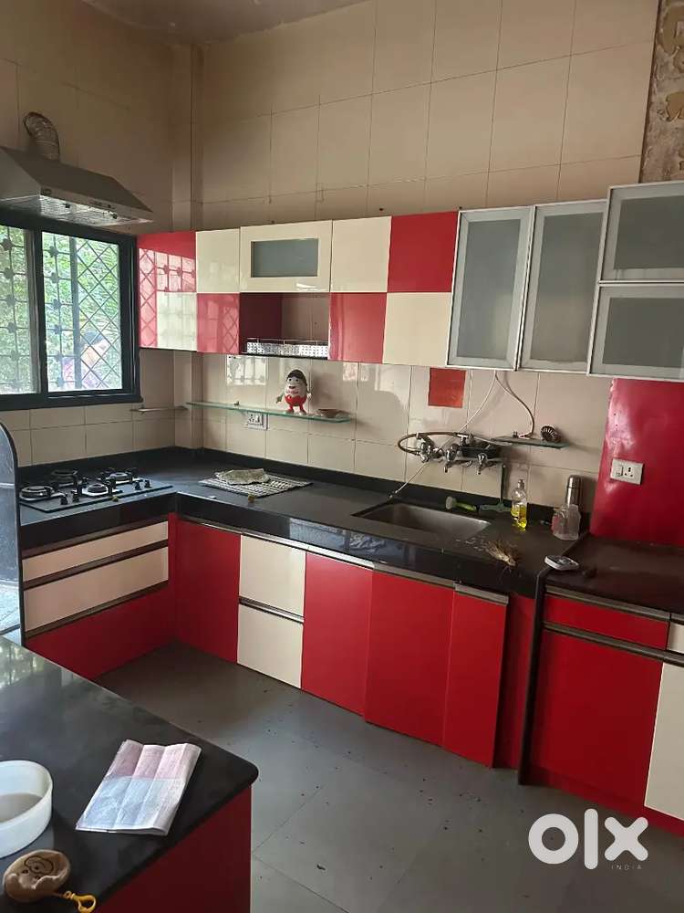 Semi furnished Flat for rent walking distance Magarpatta city