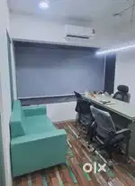 Fully furnished office on rent in vesu