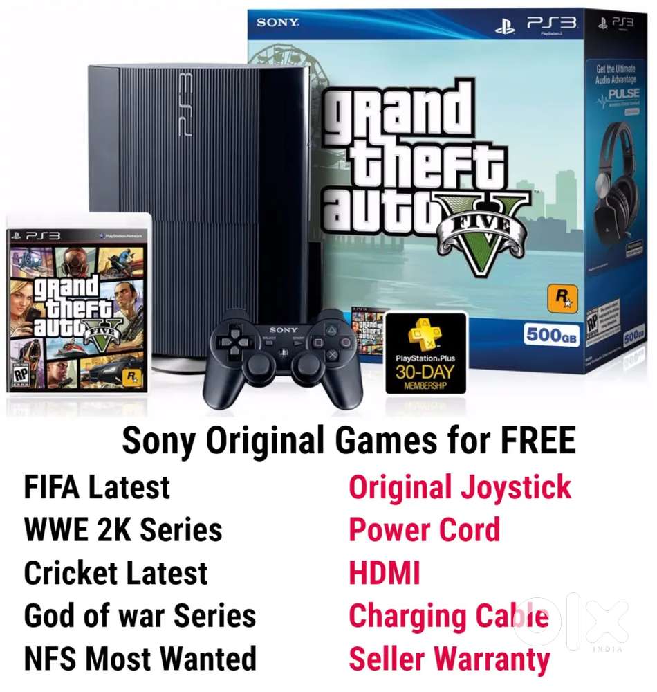 Exg your PS2 to PS3 with 30Games also buy ps2 PS4 ps5