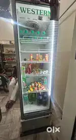 2 fridges, Display fridge and Deep fridge combo