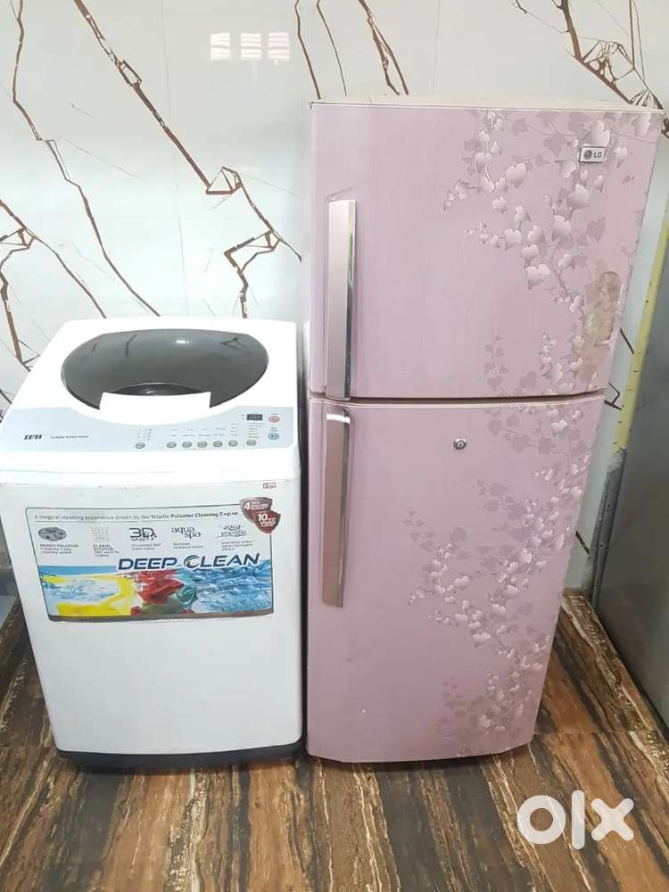 Best combo LG latest 290L Double Door 5star & IFB Aqua 6.5kg top load.