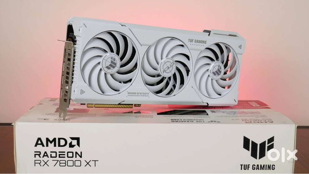 AMD Radeon 7800xt 16GB Graphics card.