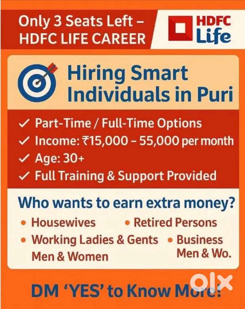 HDFC Life Insurance Advisor ( Agent )