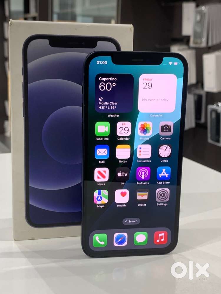 Iphone 12mini 64gb Midnight black with bill 3months warranty
