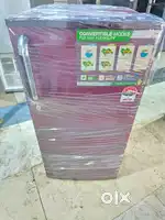 ID78 lg meroon colour single door fridge 165 ltr