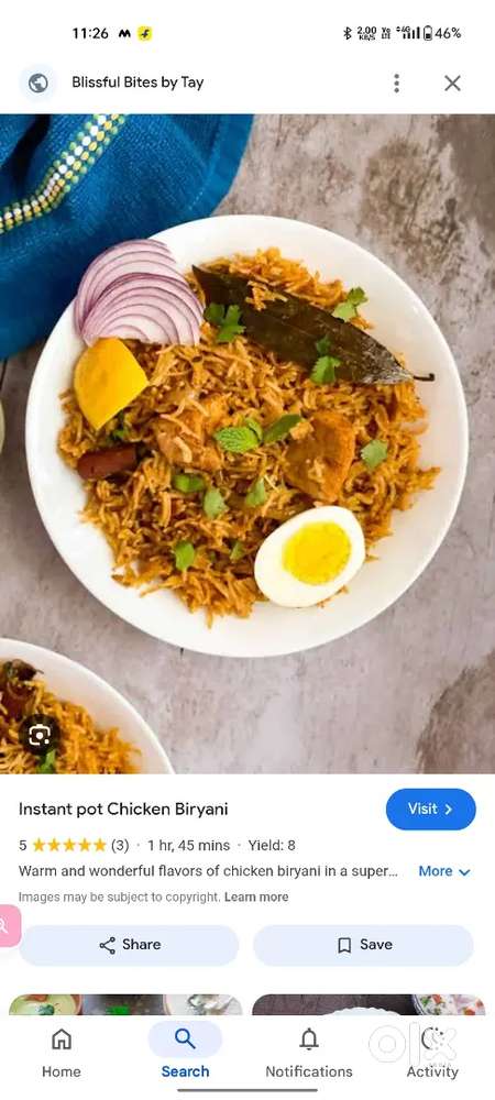 mujhe biryani aur eggs ka pura kaam aata h