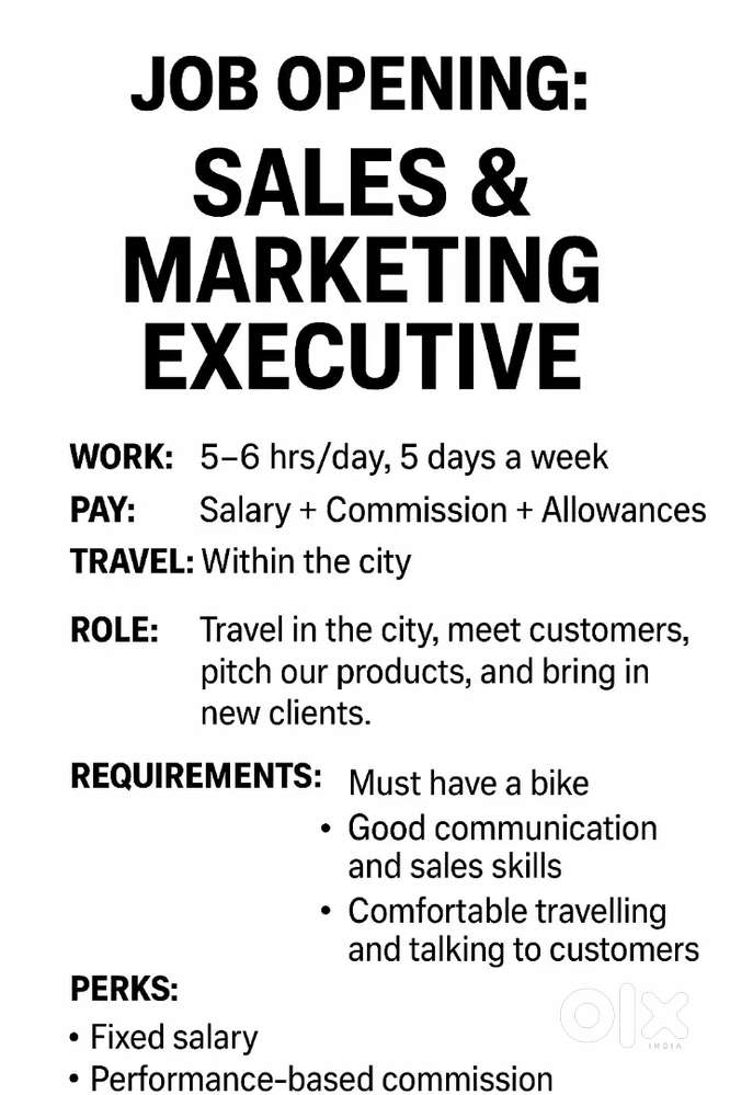 Sales and Marketing executive