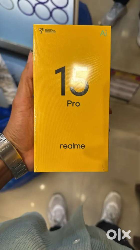 Realme 15pro brand new handset 8GB 256GB today Billed 1year warranty