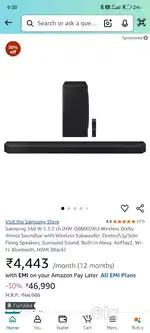 Samsung 800d sound bar