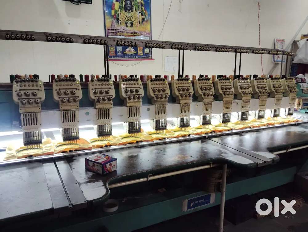 Computer embroidery machine