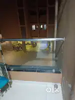 2bhk semi furnished flat good location .