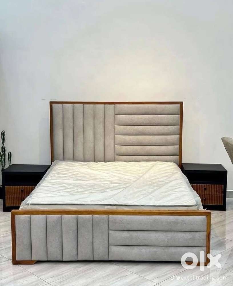 New best quality queen size full cushions luxury design bed with stora