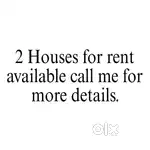 Rental house available at town center