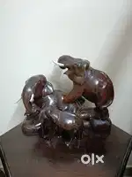 Rosewood antique elephant for sale.